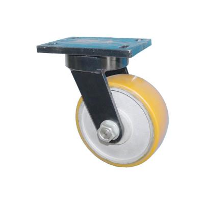 China Other SCF Heavy Duty 1.5 Ton PU Caster Wheels 6 8 10 12 Inch Options for sale