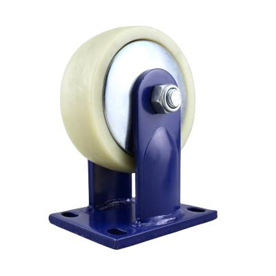 China SWIVEL SS 6 Inch Nylon Caster Glass Filled High End Heavy Duty With Dust Proof Wire Guards for sale