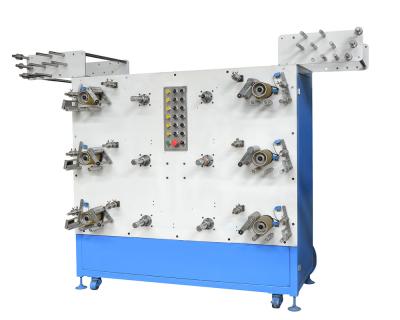 China KINWAH factory (DOPSING) 6 axes automatic rolling machine for all kinds of Non-elastic bands/narrow fabric for sale