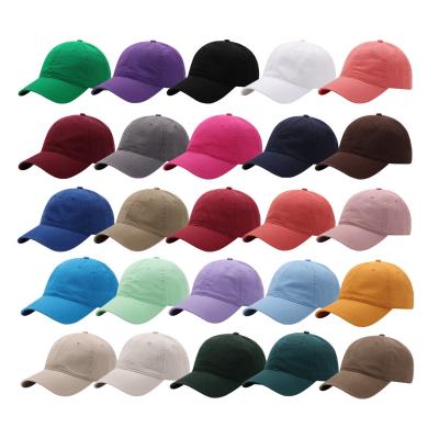 China OEM COMMON WD-A08 Unstructured 100% Cotton Embroidery Logo Dad Hat Manufacturer Custom Made for sale