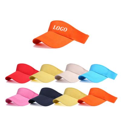 China Custom Spring and Summer WD-A71 Logo Visor Hats Adjustable Outdoor Hat Men Women Golf Tennis Hat Sports Wholesale for sale