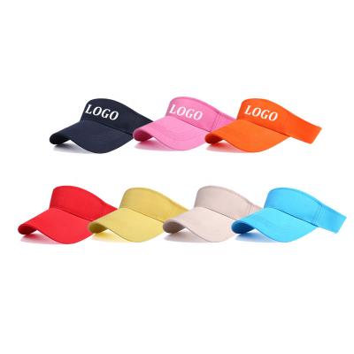 China WD-A72 Custom Logo Golf Visor Cap Summer Tennis Sun Visor Spring Hat Quick-drying Sports Summer Sun Visor Hat Wholesale for sale