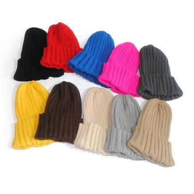 China WD-A207 JOINT Colorful Fashionable Wool Winter Hat Couples Hats Skully Knitting Beanie for sale