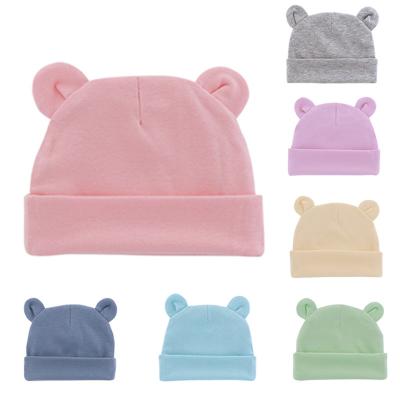 China WD-A70 Fashion Baby Hats And Mittens Unisex Cotton Newborn Infant Hat And Mitten For 0-1 Years Girls Boys for sale