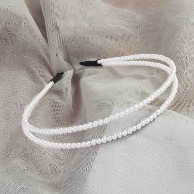 China WD-B02 Girls Hair Decoration Pearl Hair Accessories Headpiece Hair Hoop Jewelry 2023 for sale