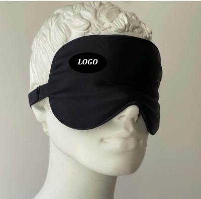 China Sleep Casual Eye Mask WD-C04 Logo Eye Mask Wholesale custom made double sided silk for sale