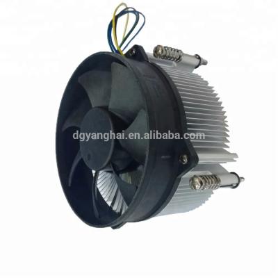 China CPU CPU heatsink fan socket lga 775 for Intel low noise and high speed factory direct supply for sale