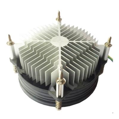 China Processor want to buy aluminum cpu cooler 4pin connector black kit 80mm deep cooling evo for pc supply for sale