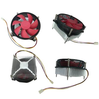 China CPU cooler cpu fan for pc intel cpu lga775 socket and aluminum heatsink for sale