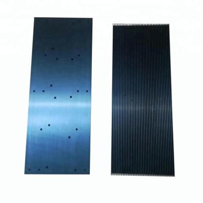 China Industrial / Auto Customized Factory Extruded Aluminum Alloy Or Copper Black Anodized Heat Sink Factory Price for sale