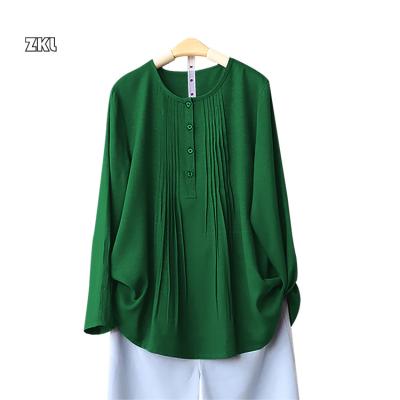 China Wholesale Anti-pilling Women's Casual Sleeve Long Off The Shoulder Blouse Ladies Elegant Blouse Shirt for sale