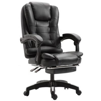 中国 office chair Executive Boss Office Recliner Leather Webcast Chair Lift Swivel Gaming Chair 販売のため