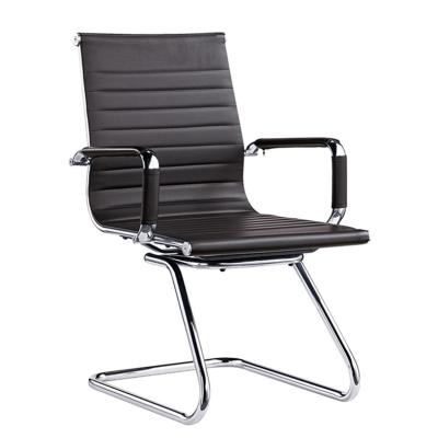 China CEO Office Computer Leather Adjustable Ergonomic Chair Modern Luxury Conference Chair zu verkaufen