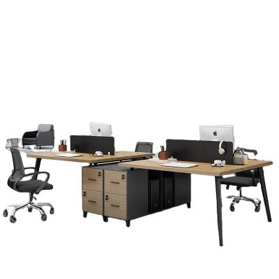 中国 office workstation combination employee computer table simple modern office desk and chair 販売のため