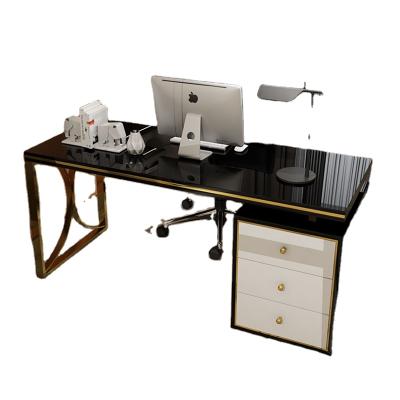 China home study desk modern managar computer desk study furniture set combination luxury boss office desk for sale