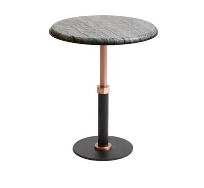 China luxury marble side table modern design office negotiation table mobile coffee table for sale