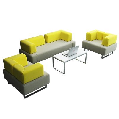 Κίνα Reception Simple Rest Area Office Sofa Business Leather Leisure Sofa προς πώληση