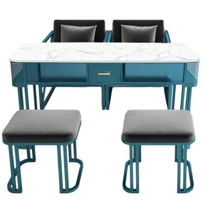 China cheap Marble Manicure Table and Chair beauty salon Manicure chair Simple Modern nail Table for sale