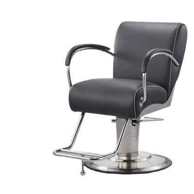 China simple barber shop chair hair salon special haircutting chair modern lift swivel barber chair for sale