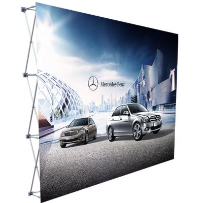 China Disney Easy Fixed Custom Design Folding Backdrop Pop Stand Portable Display Racks for sale