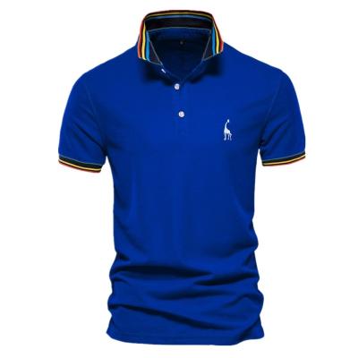 China Wholesale Cheap Breathable Comfortable Breathable Senior Printed Embroidered Mens Polo Shirts for sale