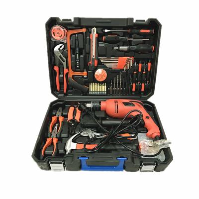 China Hot Sale 112PCS Home Decoration Power Tools,Household Tool Kit,Electric Impact Drill Tool Kit for sale