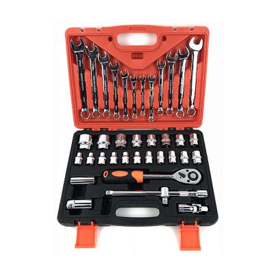 China Other 37 Pcs Auto Repair Tool Kit The Socket Wrench Tool Kit for sale