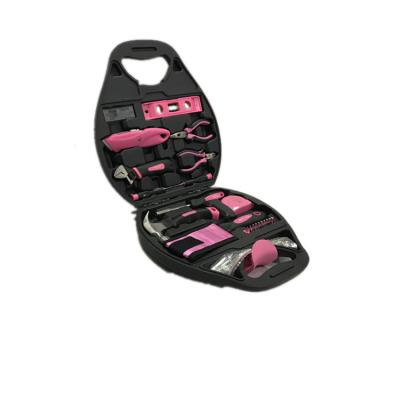 China 77pcs Household Tool Kit Durable Pink Color Vehicle Household Tool Kit for sale