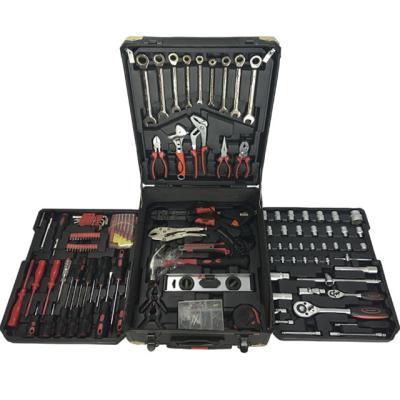 China Repair tool kit; 186pcs Household Tool Kit Trolley High Quality Tool Kit Tool Kit With Socket Wrench Household Tool Kit for sale