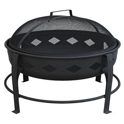 China Wholesale Outdoor Stocked Garden Fire Pit Cooking Steel Fire Pit Camping, Portable Grill Table Firepit for sale