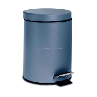 China 30L Pedal Bin Viable Metal Waste Bin With Pedal Household Waste Bin Ergonomic Design for sale