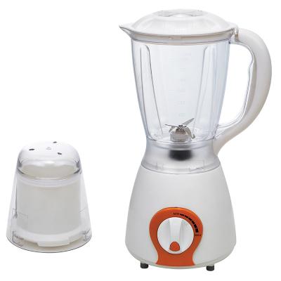 China Hotel Home Used 1.5L Electric Plastic Jar Blender Blender With 300W Copper Motor for sale