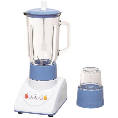 China Tabletop Blender Outdoor Electric Home Used Blender with Plastic Jar and Stainless Steel Blades for Sommthie Juice for sale