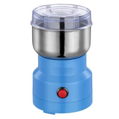 China Hotel Mini Electric Stainless Steel Nuts Coffee Beans Sale Price Coffee Grinder for sale