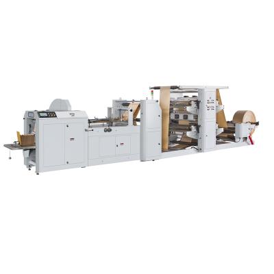 China food & High Quality Beverage Factory LMD 400 Machine Making Paper Bag Production Line Max Speed ​​500pcs/min Paper Bag Making Machine for sale