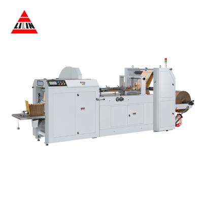 China food & Full Automatic Plant LMD-400 Beverage Packaging Paper Bag Making Machine For V Bottom Bags for sale