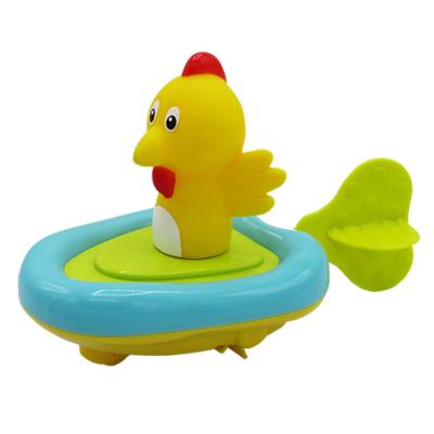 China Baby Tub Bathroom Time Shower Pool Pull String Animal Race Bath Animal Floating Infant Toy Other Toys Kid Bath Toy for sale