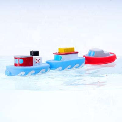 China Magnetic Boats Toy Speedboat Bath Toy Baby Toddler Kid Bathroom Time Shower Toy Cartoon Bathtub Other Baby Bathroom Toys for sale