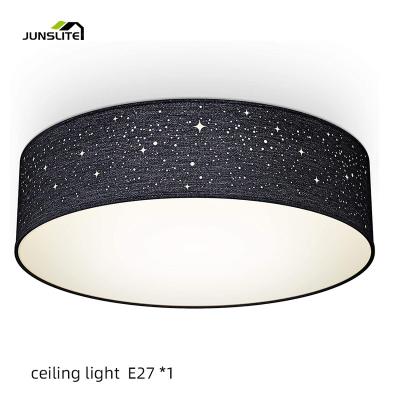 China Amazon Outdoor Mounted Round Fabric Ceiling Light Hot Sale for sale