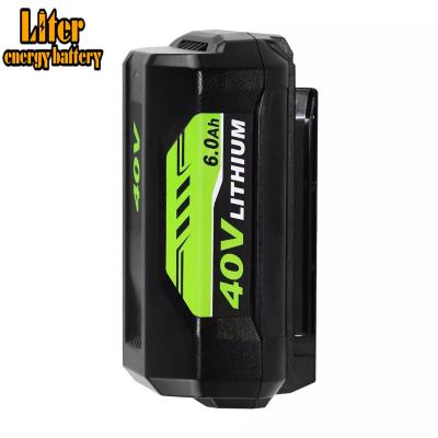 China Machine- spare Li-ion battery for Ryobi 36V/40V Li-ion, replace Ryobi 36V MAX POWER/40V battery pack for sale