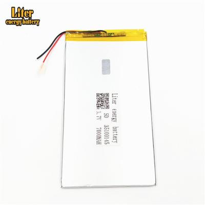 China Toys 35100145 Rechargeable 7000mah Lithium Polymer Battery 3.7V Lipo Single Cell for sale