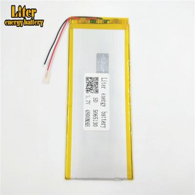 China Rechargeable Toys 3.7V 4800mah 5065130 Lithium Polymer Li-PO Battery for sale