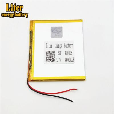 China Home Appliances Cheap Price 408095 3.7v 4000mah Lithium Polymer Battery For Tablet PC for sale