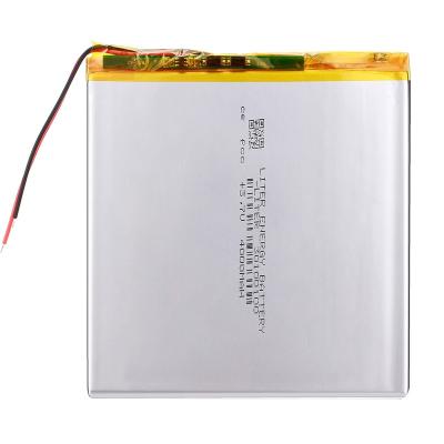 China Household Rechargeable Appliances 30100100 3.7v 4000mah Li Polymer Battery Pack With PCM for sale