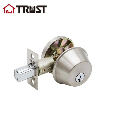 China Single Open Or Double Open TRUST ANSI 7331-SS Grade 3 Inch Single Turn Adjustable Dead-Bolt High Security Cylinder Latch for sale