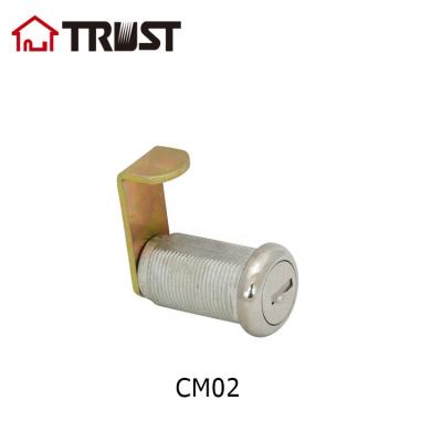 China TRUST CM02 Shell Cam Lock Office Furniture Zinc Alloy Zinc Alloy Mail Lock For Mailbox for sale