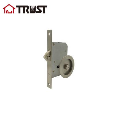 China Entry TRUST SD50-37BKSS SS304 bathroom sliding door lock with mortise lock for sale