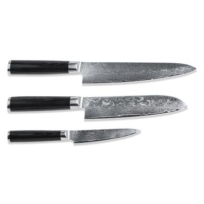 China Sustainable MC875KS1 Sushi Knife Set , 3pcs German Knife Set , Kitchen Knife Set for sale