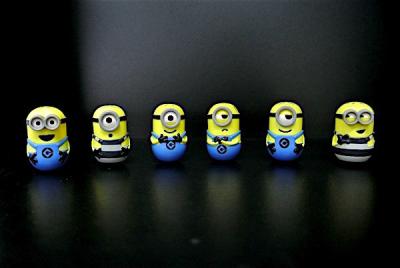 China ABS Material Small Minion Figures , Despicable Me Minion Toys For Kids for sale