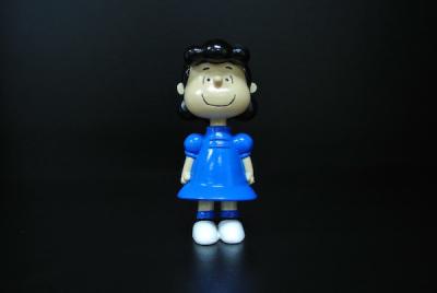 China Beautiful Blue Skirt Plastic Toy Figures For Display Easy Maintenance for sale